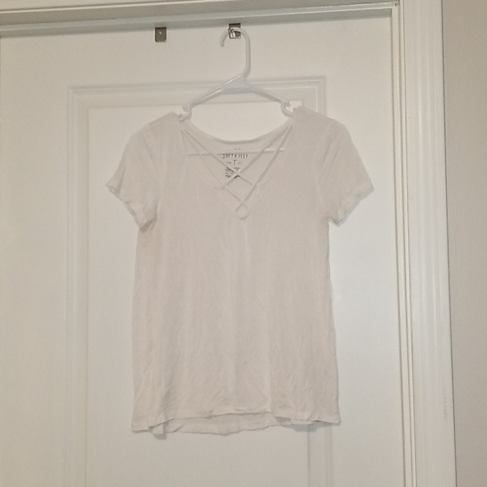 Womens size XS white t-shirt